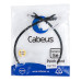 Cabeus PC-UTP-RJ45-Cat.5e-0.5m-BK Патч-корд U/UTP, категория 5е, 2xRJ45/8p8c, неэкранированный, черный, PVC, 0.5м