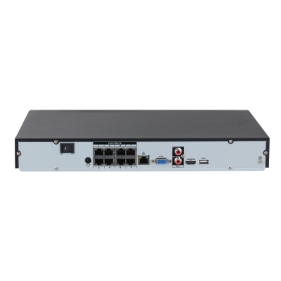 DHI-NVR2208-8P-I2 8-канальный IP-видеорегистратор с PoE, 4K, H.265+, ИИ