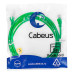 Cabeus PC-UTP-RJ45-Cat.5e-3m-GN Патч-корд U/UTP, категория 5е, 2xRJ45/8p8c, неэкранированный, зеленый, PVC, 3м