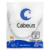 Cabeus PC-UTP-RJ45-Cat.6-0.3m Патч-корд U/UTP, категория 6, 2xRJ45/8p8c, неэкранированный, серый, PVC, 0.3м