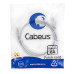 Cabeus PC-UTP-RJ45-Cat.6a-1m-LSZH Патч-корд U/UTP, категория 6а (10G), 2xRJ45/8p8c, неэкранированный, серый, LSZH, 1м