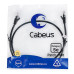 Cabeus PC-UTP-RJ45-Cat.5e-1m-BK Патч-корд U/UTP, категория 5е, 2xRJ45/8p8c, неэкранированный, черный, PVC, 1м