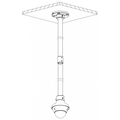 Потолочный кронштейн удлинитель DH-PFA117
