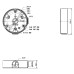 Монтажная коробка DH-PFA136 Dahua