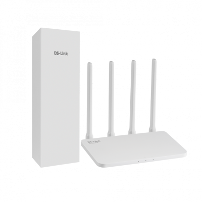 Комплект усиления интернета DS-4G-5/4kit AC1200-POE