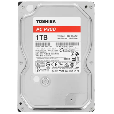 1 ТБ Жесткий диск Toshiba P300 HDWD110UZSVA