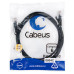 Cabeus PC-UTP-RJ45-Cat.6-1.5m-BK Патч-корд U/UTP, категория 6, 2xRJ45/8p8c, неэкранированный, черный, PVC, 1.5м