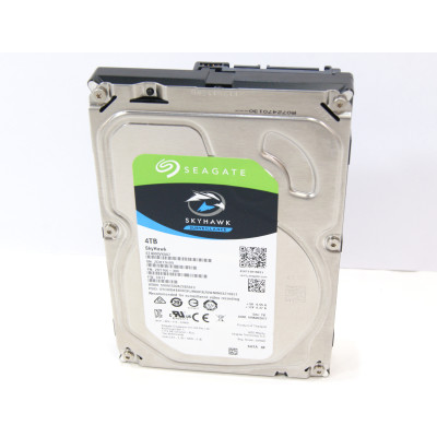 Жесткий диск Seagate Surveillance SkyHawk ST4000VX005, 4ТБ, 3.5;, HDD, SATA III, 265Мб