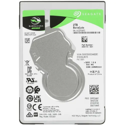 2 ТБ Жесткий диск Seagate BarraCuda ST2000LM015