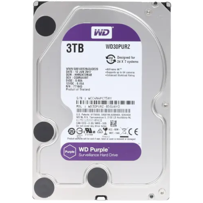 3 ТБ Жесткий диск WD Purple WD30PURZ