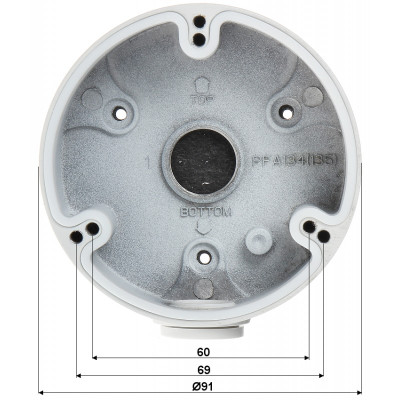 Монтажная коробка DH-PFA135 Dahua