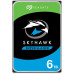 Жесткий диск Seagate Surveillance SkyHawk ST6000VX008, 6ТБ, 3.5;, HDD, SATA III, 256Мб