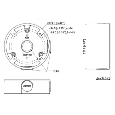 Монтажная коробка DH-PFA13C