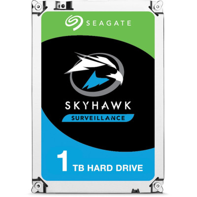 Жесткий диск Seagate Surveillance SkyHawk ST1000VX013, 1ТБ, 3.5;, HDD, SATA III, 265Мб