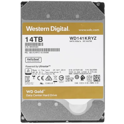 14 ТБ Жесткий диск WD Gold WD141KRYZ