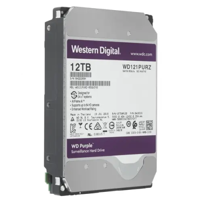 12 ТБ Жесткий диск WD Purple WD121PURZ