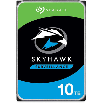 Жесткий диск Seagate Surveillance SkyHawk ST10000VE001 Ref, 10ТБ, 3.5;, HDD, SATA III, 256Мб