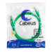 Cabeus PC-UTP-RJ45-Cat.5e-1m-GN Патч-корд U/UTP, категория 5е, 2xRJ45/8p8c, неэкранированный, зеленый, PVC, 1м