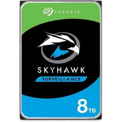 Жесткий диск Seagate Surveillance SkyHawk ST8000VX009, 8ТБ, 3.5;, HDD, SATA III, 256Мб