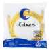 Cabeus PC-UTP-RJ45-Cat.5e-5m-YL Патч-корд U/UTP, категория 5е, 2xRJ45/8p8c, неэкранированный, желтый, PVC, 5м