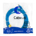 Cabeus PC-UTP-RJ45-Cat.6-5m-BL Патч-корд U/UTP, категория 6, 2xRJ45/8p8c, неэкранированный, синий, PVC, 5м