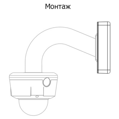 Монтажная коробка DH-PFA120 Dahua