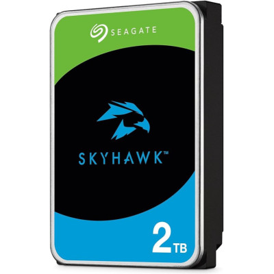 Жесткий диск Seagate Surveillance SkyHawk ST2000VX017, 2ТБ, 3.5;, HDD, SATA III, 265Мб