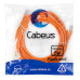 Cabeus PC-UTP-RJ45-Cat.5e-5m-OR Патч-корд U/UTP, категория 5е, 2xRJ45/8p8c, неэкранированный, оранжевый, PVC, 5м