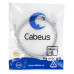 Cabeus PC-UTP-RJ45-Cat.6-1.5m-LSZH Патч-корд U/UTP, категория 6, 2xRJ45/8p8c, неэкранированный, серый, LSZH, 1.5м