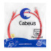 Cabeus PC-UTP-RJ45-Cat.5e-1m-RD Патч-корд U/UTP, категория 5е, 2xRJ45/8p8c, неэкранированный, красный, PVC, 1м