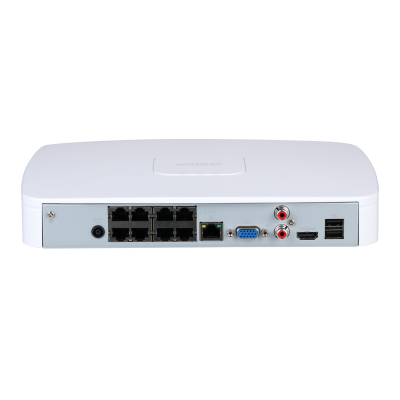 DHI-NVR2108-8P-4KS3 8-канальный IP-видеорегистратор с PoE, 4K и H.265+, ИИ